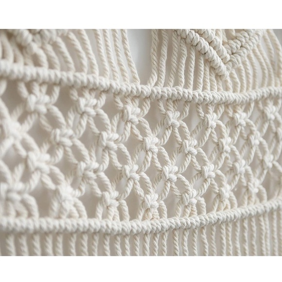 Handmade Bohemian Braided Macrame Indie Dorm/Living Room/Wall/Bedroom Decor - Picture 5 of 8